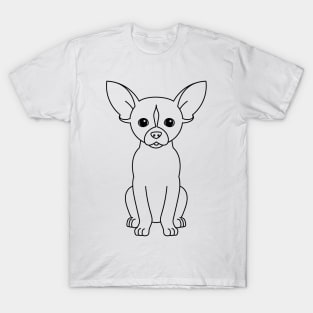 Minimalist Chihuahua T-Shirt